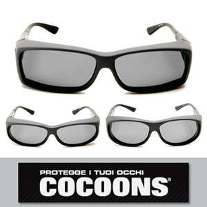 [코쿤]3D용 오버 글라스 - 편광렌즈(C408/C418/C428)/COCOONS 안경위 안경위에 쓰는 선글라스